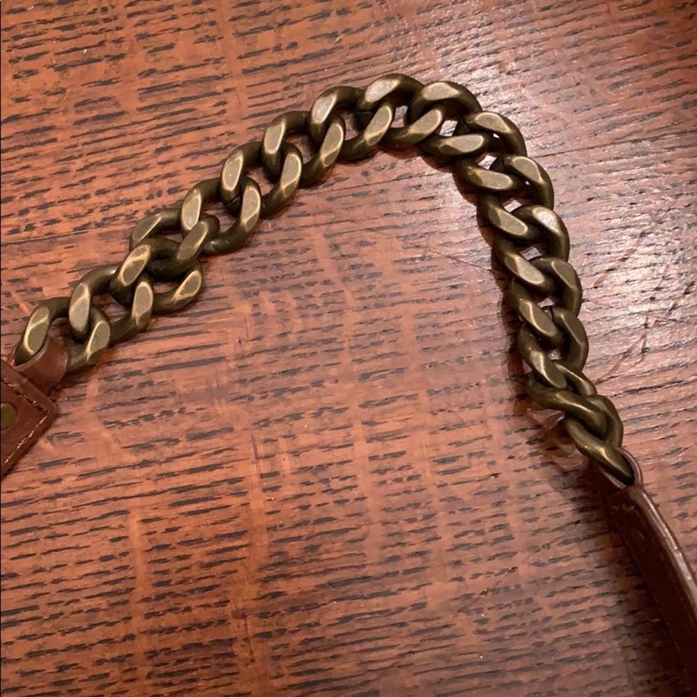 J. Crew Vintage Style Silk Bag with Chain Strap - Picture 3 of 10